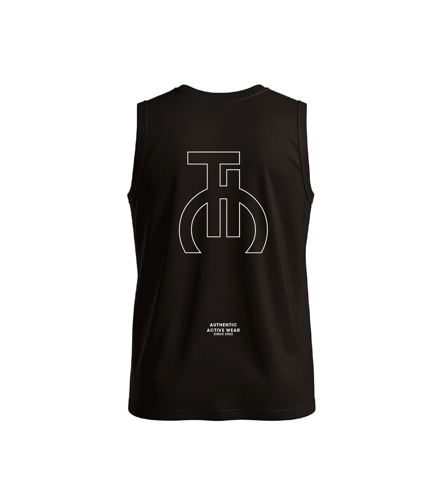 Talk is Cheap Active Tank Top Herren schwarz, Rückansicht