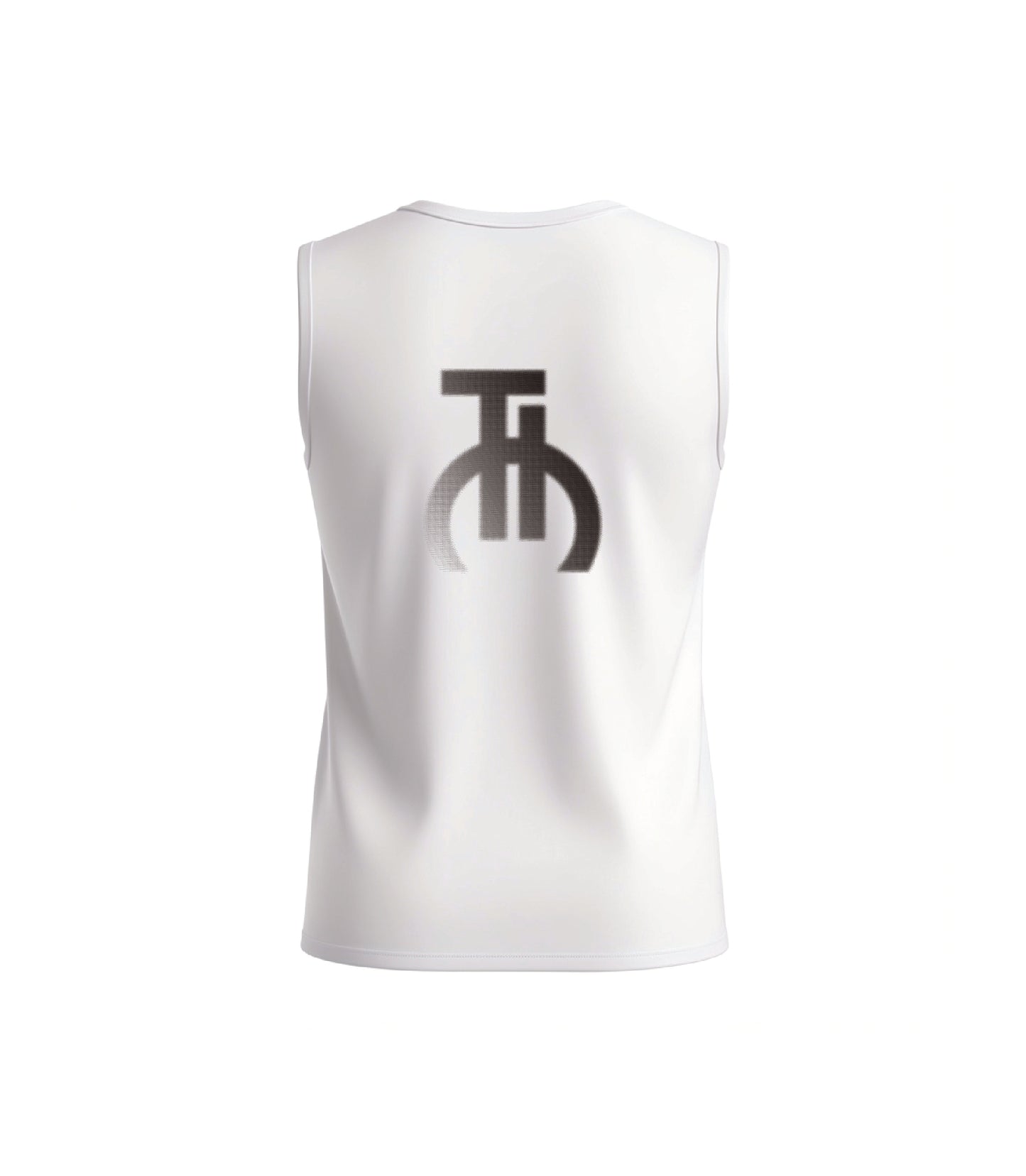 Talk is Cheap Cotton Tank Top Herren weiß, Rückansicht