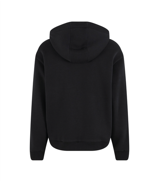 TIC ESSENTIAL ZIP HOODIE BLACK
