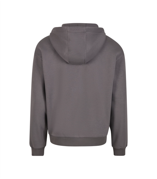 TIC ESSENTIAL ZIP HOODIE GREY