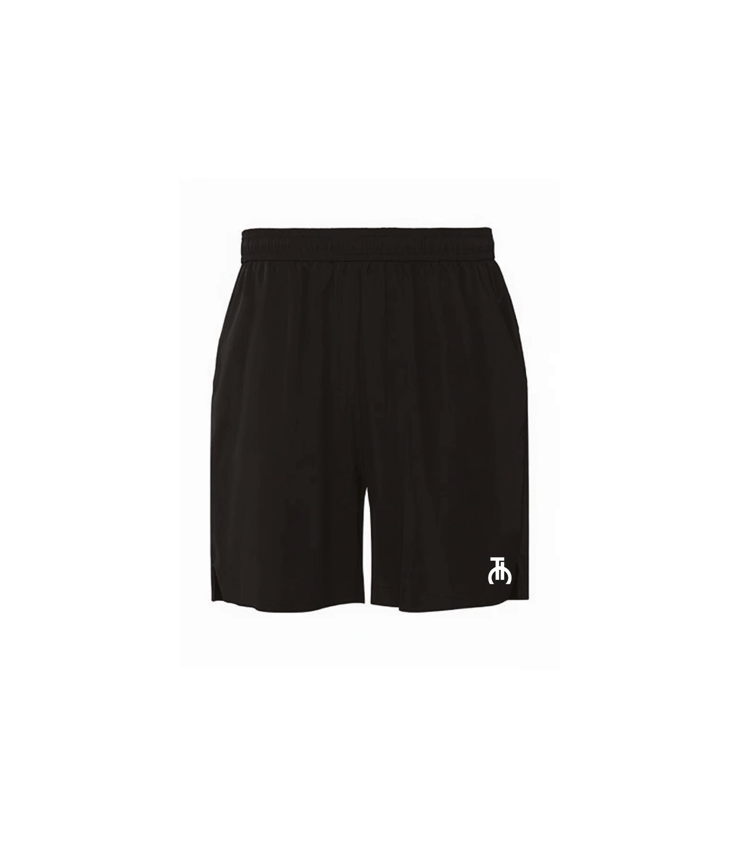 Talk is Cheap kurze Trainingshose schwarz Herren, Active Shorts Vorderansicht
