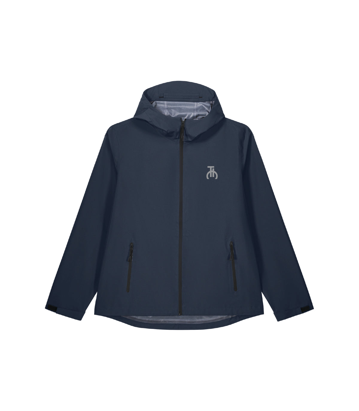 Talk Is Cheap Water-Repellent Functional Jacket in Navy, Vorderansicht