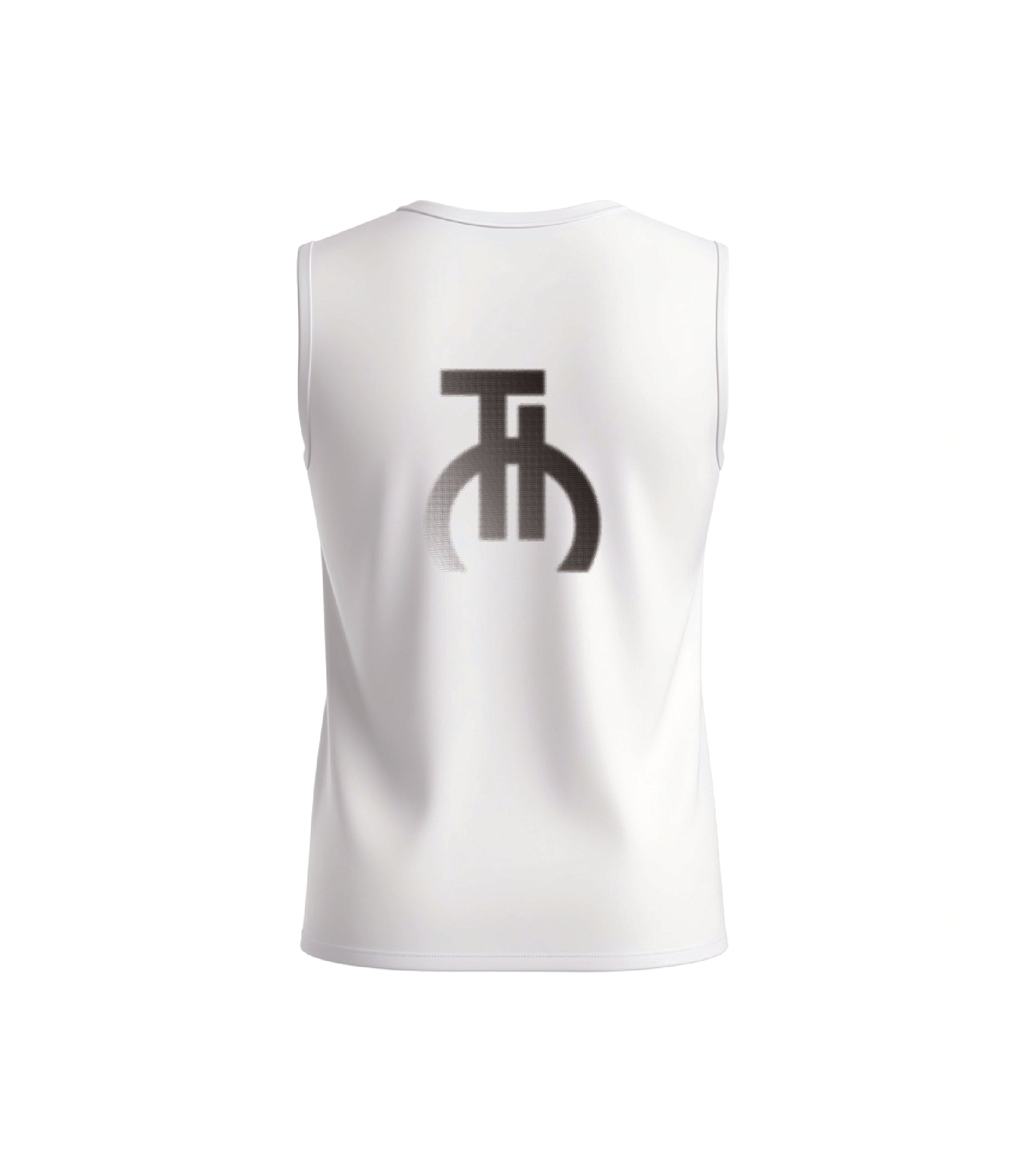 Talk is Cheap Cotton Tank Top Herren weiß, Rückansicht